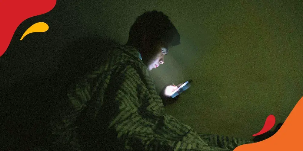 main hp sebelum tidur